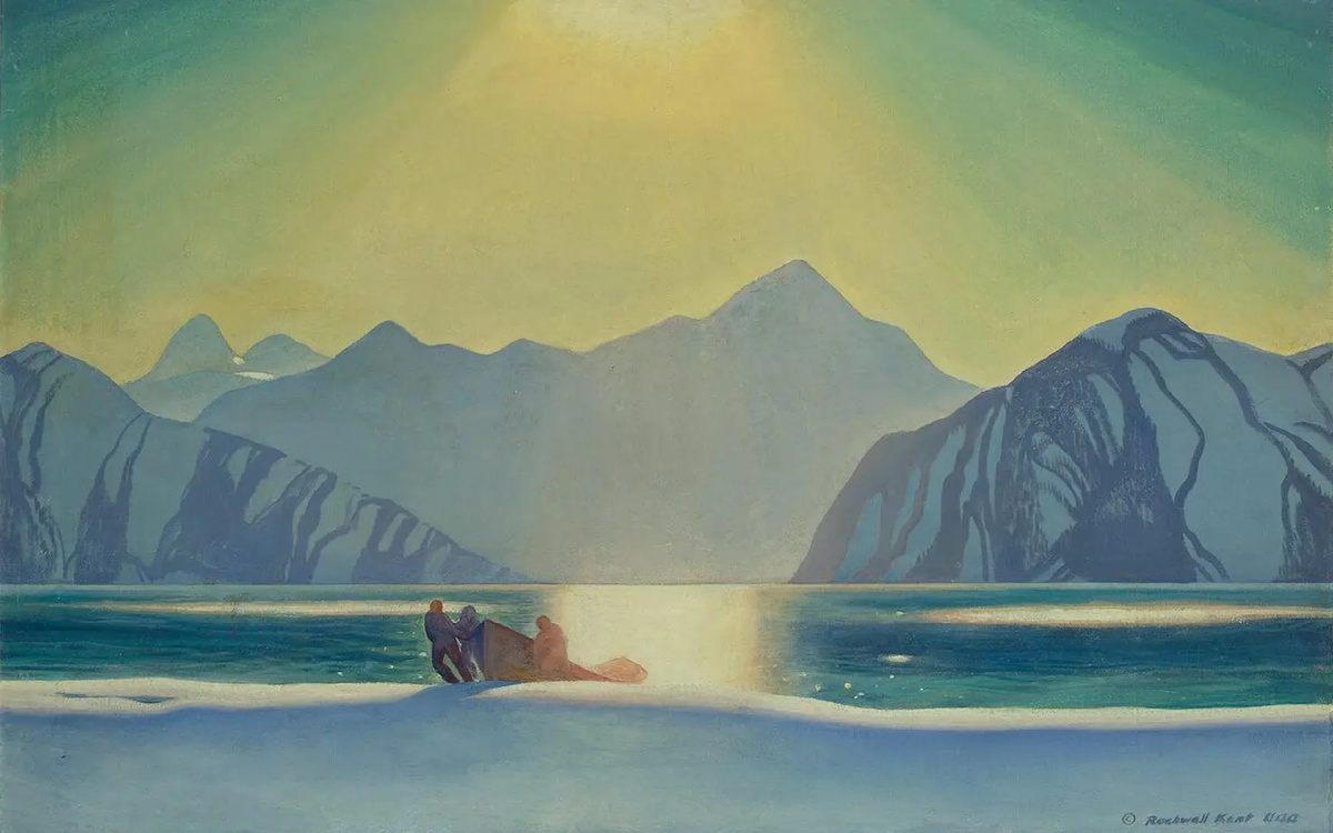 Солнечный блеск. Худ. Р. Кент, 1919 г. 