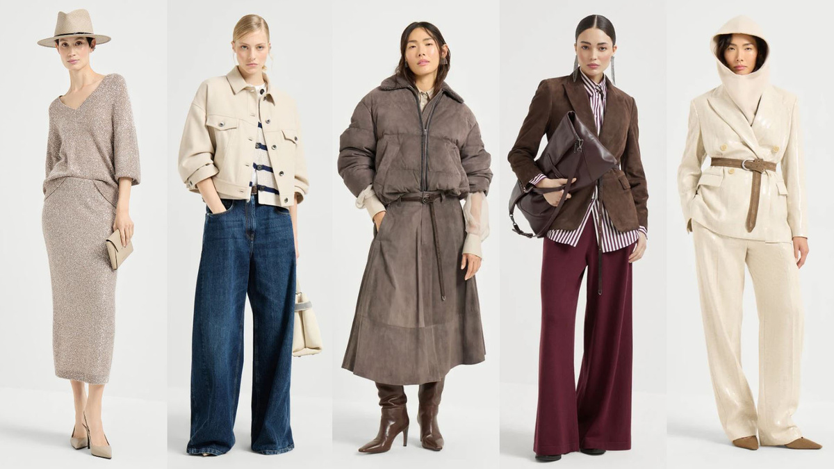 типичный стиль Brunello Cucinelli для женщин
