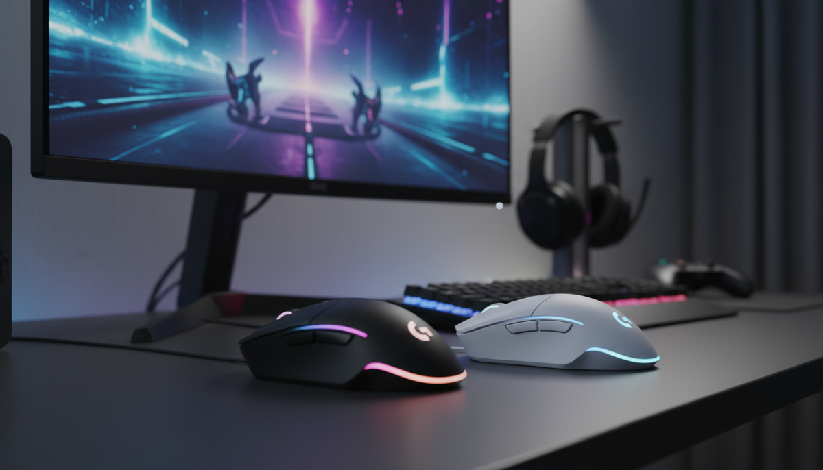 Мышь Logitech G102 Lightsync Black and Мышь Logitech G102 Lightsync White