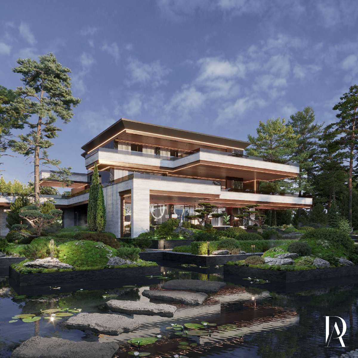 Проект дома от Студии элитного дизайна интерьера Анжелики Прудниковой