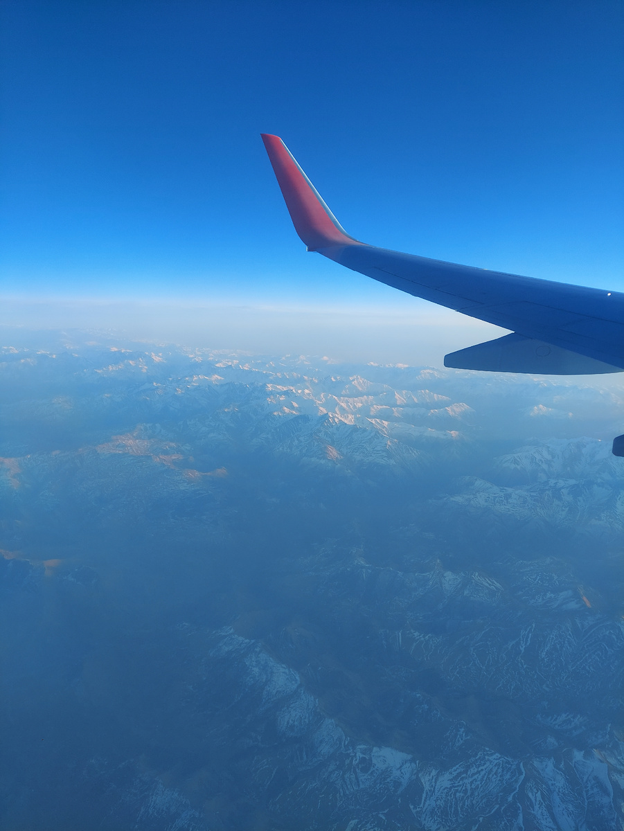 На подлете к Еревану