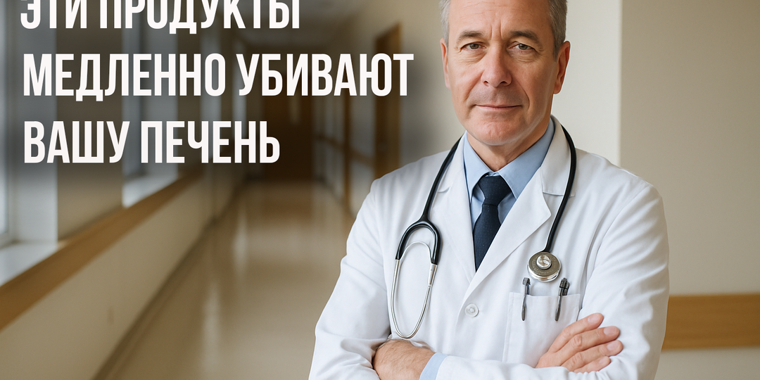 Печень восстановится сама: уберите со стола эти 2 «безобидных» продукта