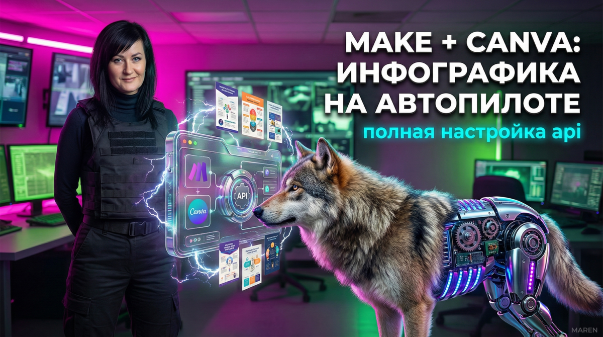    Создаём инфографику автоматически через связку Make и Canva API | Автор: Марина Погодина Марина Погодина