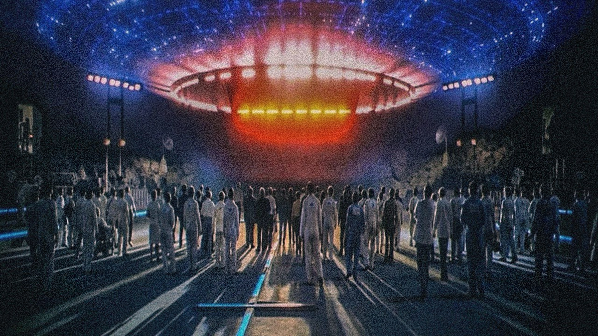 Кадр из фильма «Близкие контакты третьей степени»