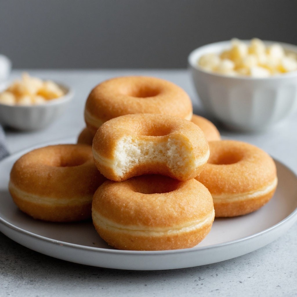 Творожные пончики
