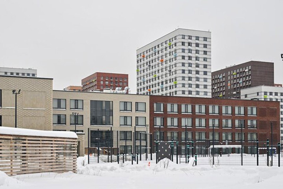    В новой столичной школе смогут учиться дети с 1 по 11 классы. Фото: пресс-служба мэра и правительства Москвы/Максим Мишин