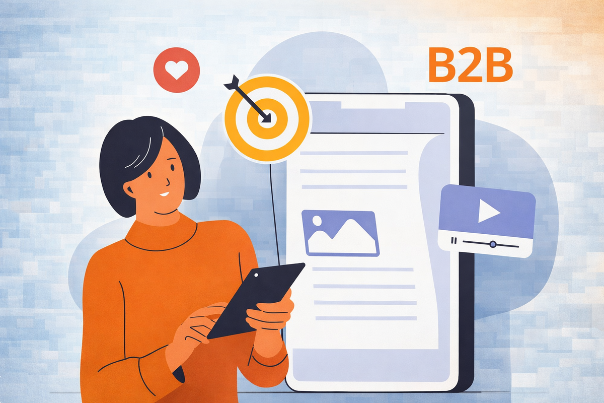 Контент-маркетинг в B2B: как выстроить систему, которая приводит клиентов