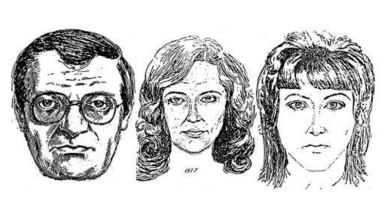 Фоторобот маньяка, его жены и падчерицы