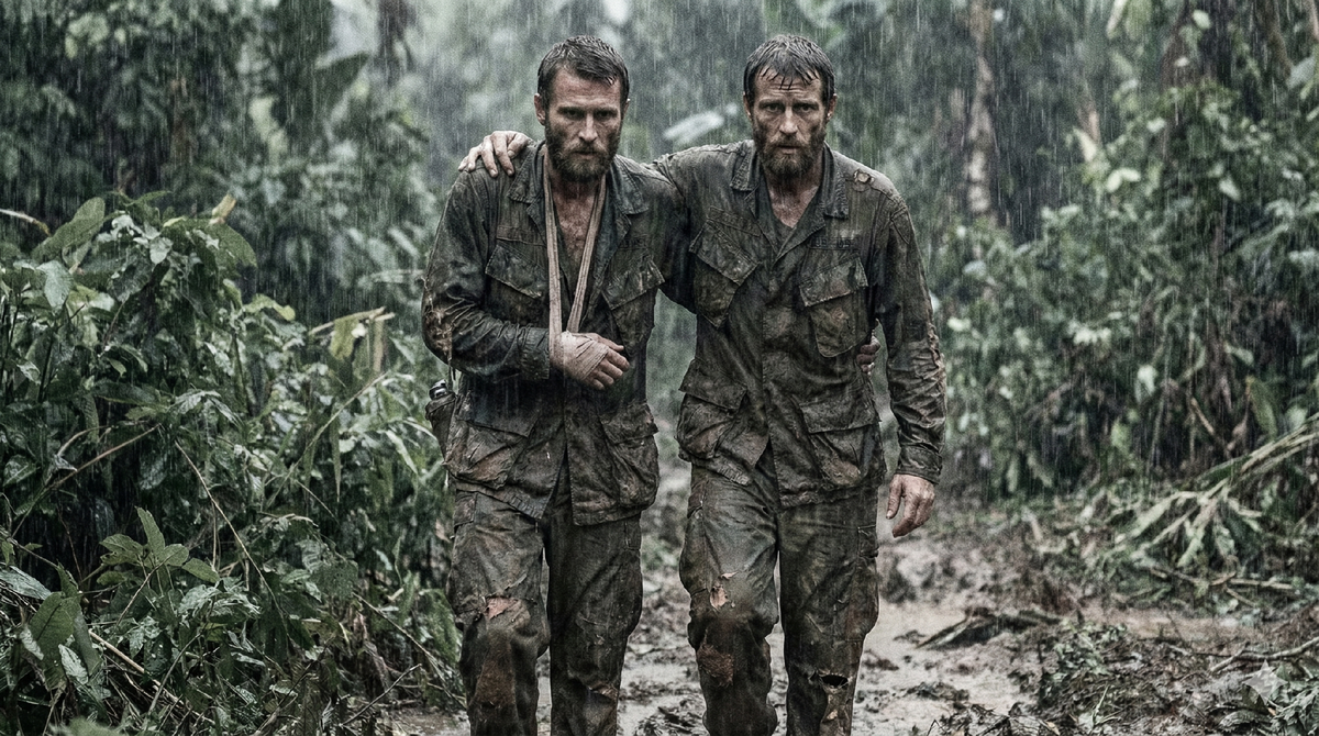 Пленники джунглей. После побега из лагеря Денглер и его напарник Дуэйн Мартин оказались в еще более страшной ловушке — муссонных джунглях без еды и карт, преследуемые врагом.