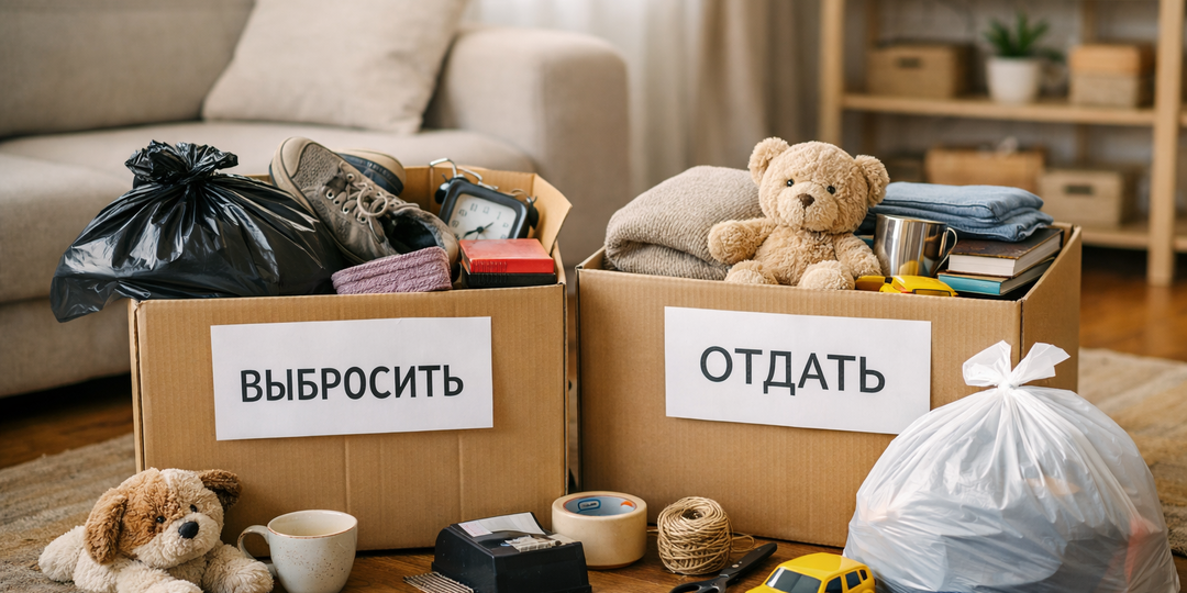 Не затевайте уборку, если хотите избавиться от хлама в доме