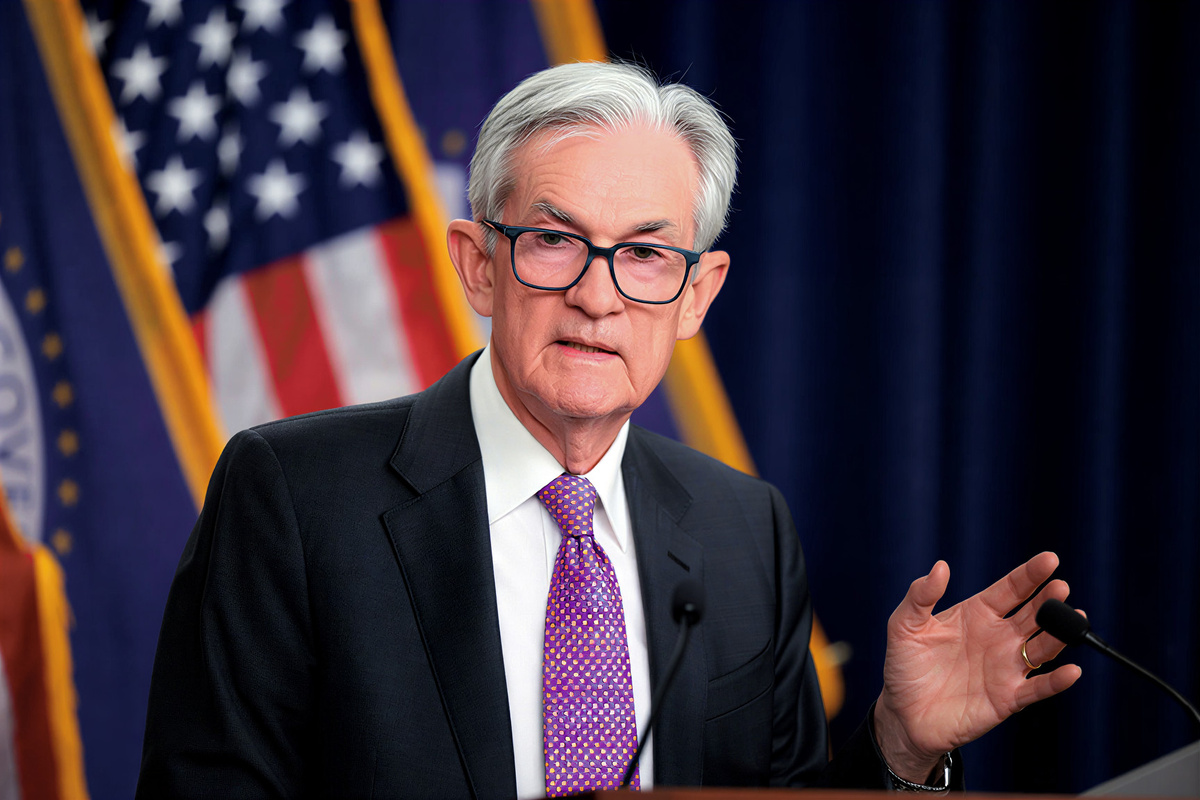 Председатель Федеральной резервной системы Джером Пауэлл выступил на пресс-конференции 10 декабря 2025 года в Вашингтоне, округ Колумбия. | (Фото: Чип Сомодевилла/Getty Images)