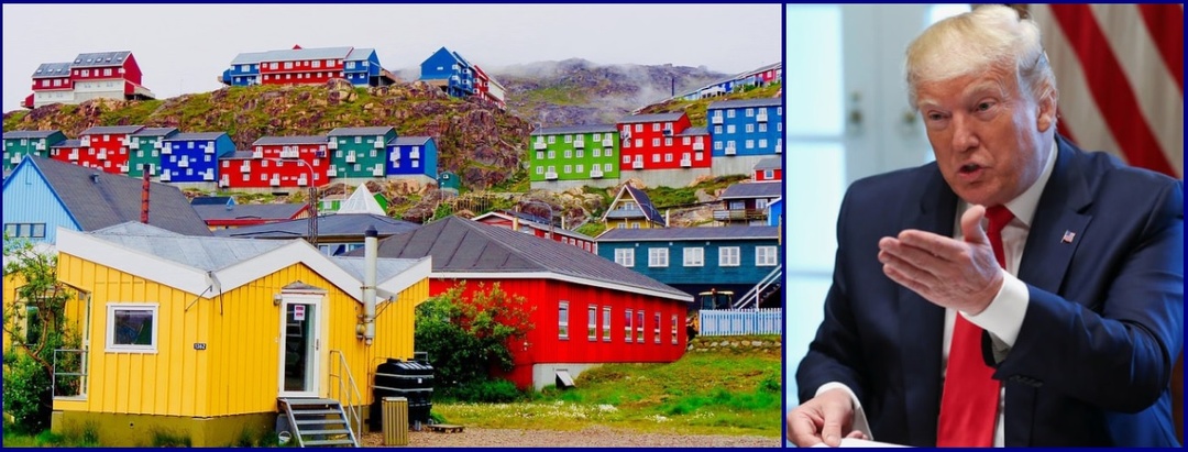 Гренландия, сэр! Почему в "зелёной стране" разноцветные дома и невероятно выносливые собаки? Проблемы Дании и Гренландии