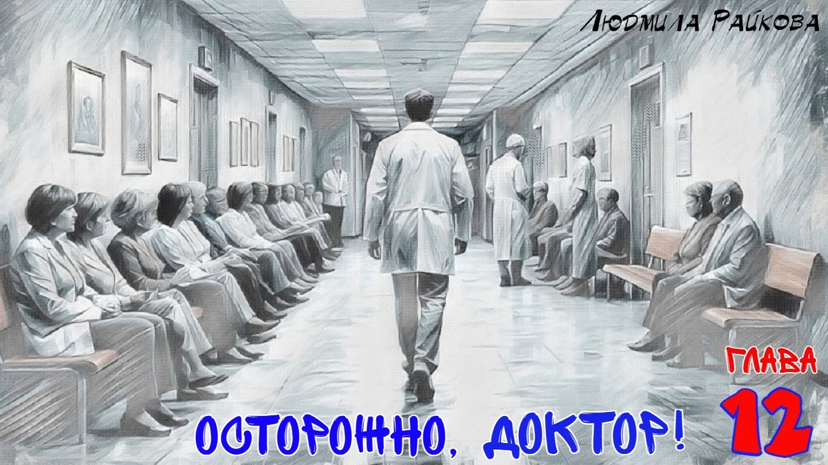 В коридоре поликлиники народу как на первомайской демонстрации...