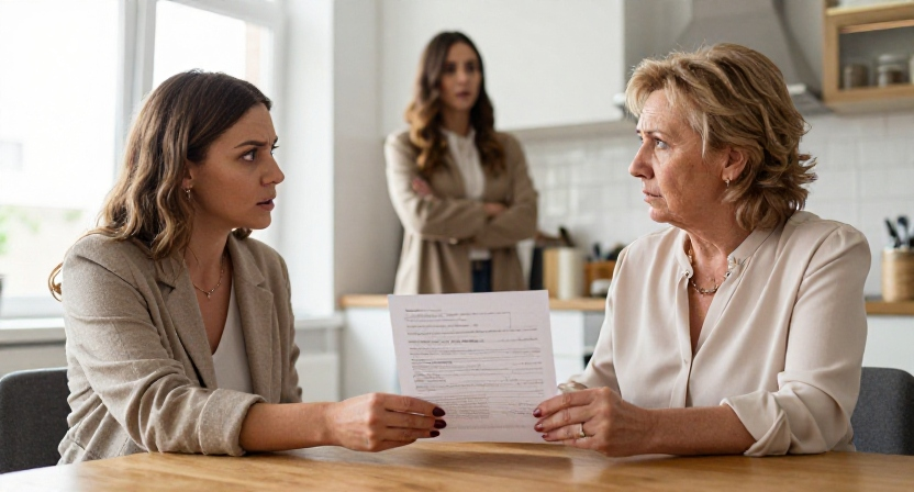 — Ты отдашь мне половину зарплаты на общесемейные нужды, — заявила свекровь, раскладывая передо мной таблицу семейного бюджета