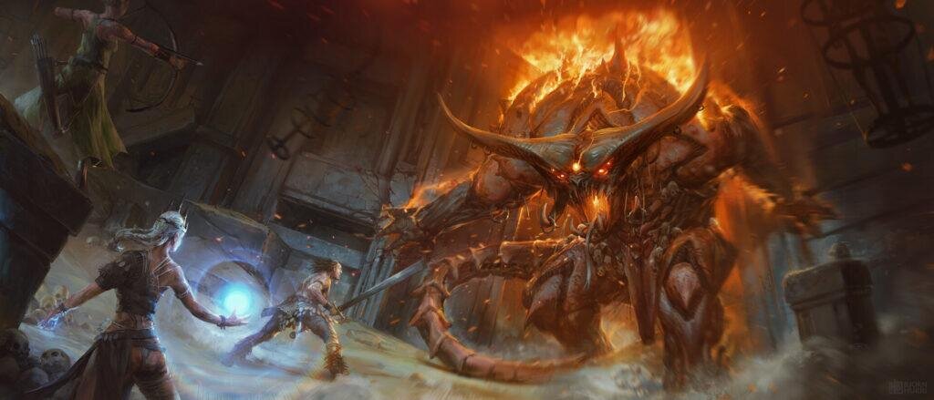 Монстры, демоны, геймдев: арт Бьорна Харри