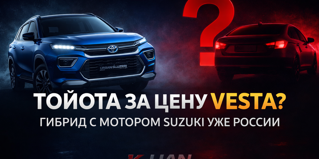В Россию привезли кроссовер Toyota с мотором Suzuki и ценой, немногим выше Vesta: рассказываю, чем он интересен