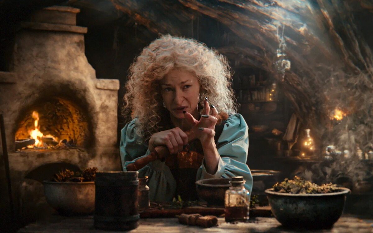 Кадр из фильма «Яга на нашу голову»