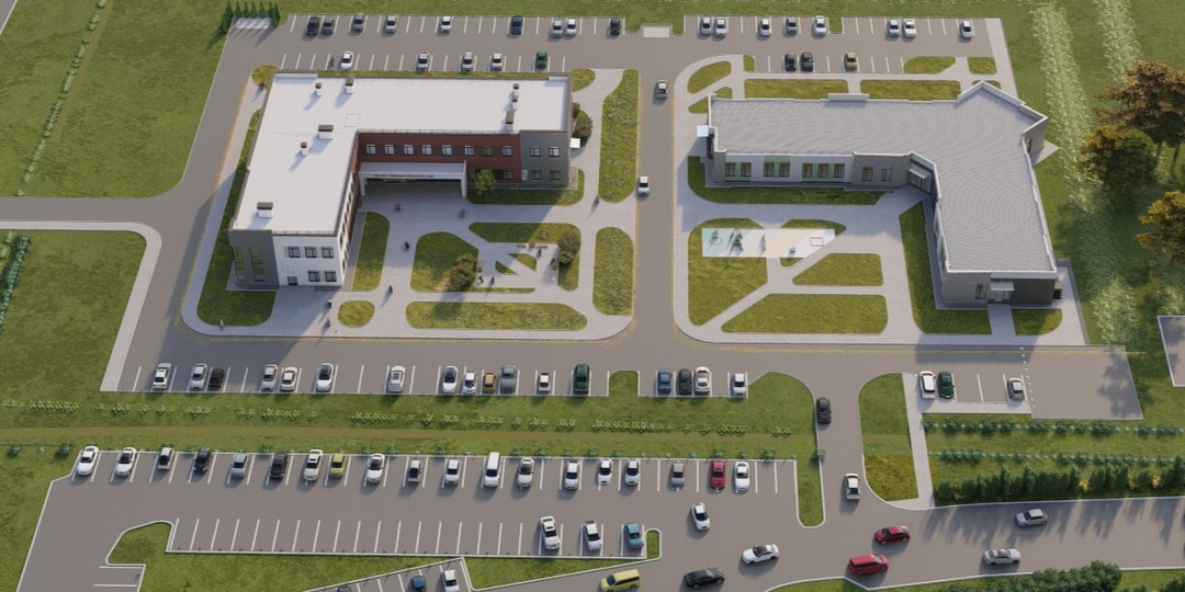 В Пушкинском районе построена современная поликлиника