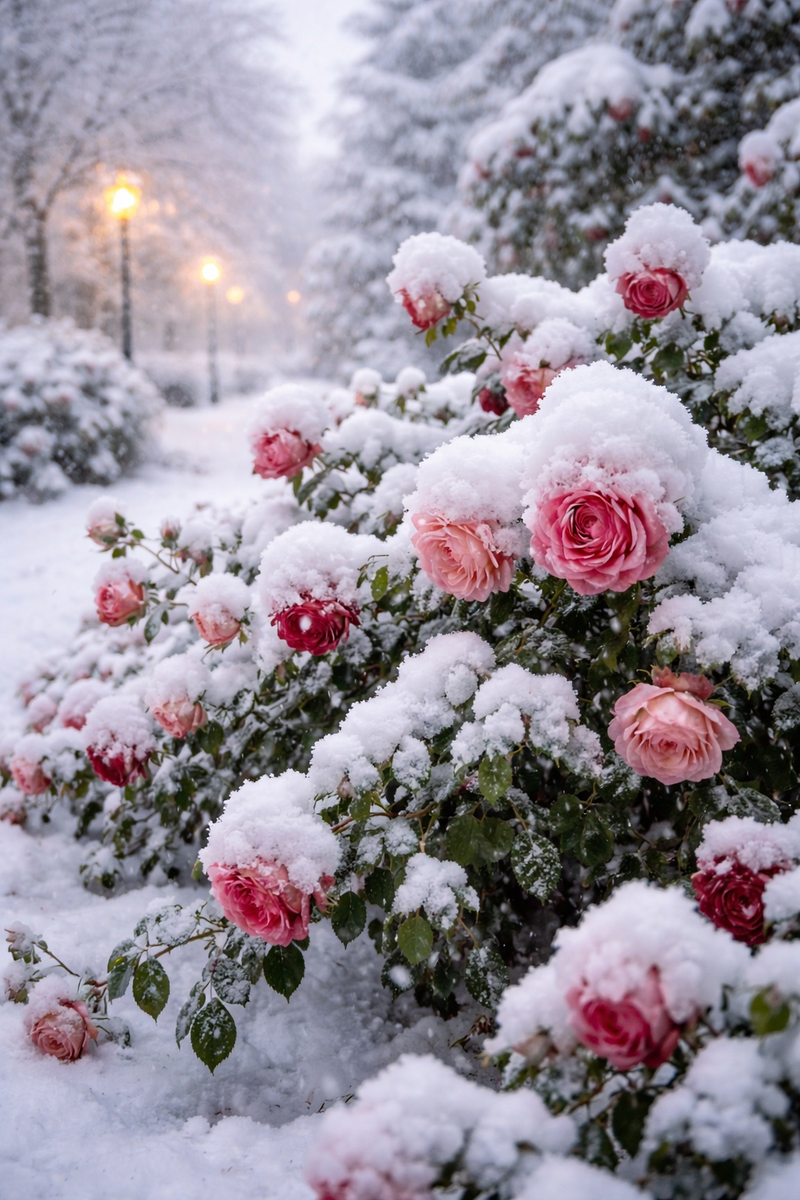 Краснодар окутала зимняя сказка. 12 января 2026 года