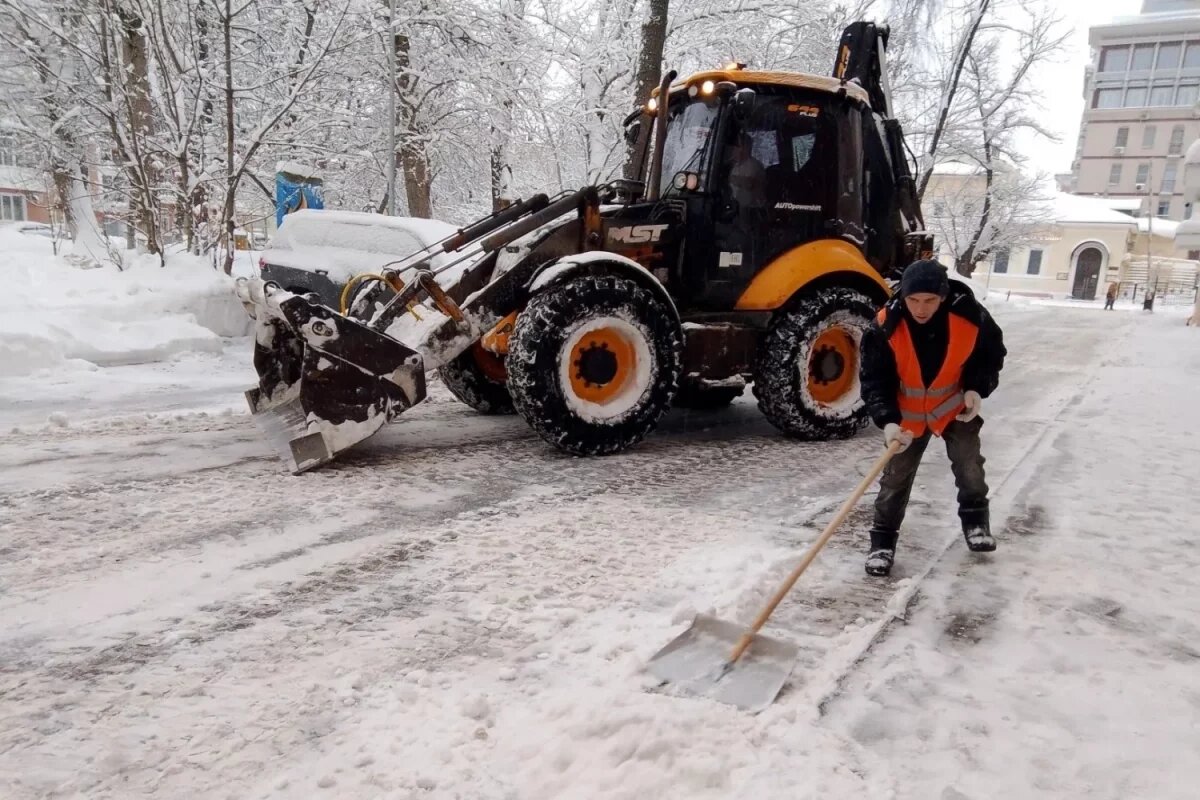    ДУКи пяти районов Нижнего Новгорода работают в усиленном режиме из-за снега