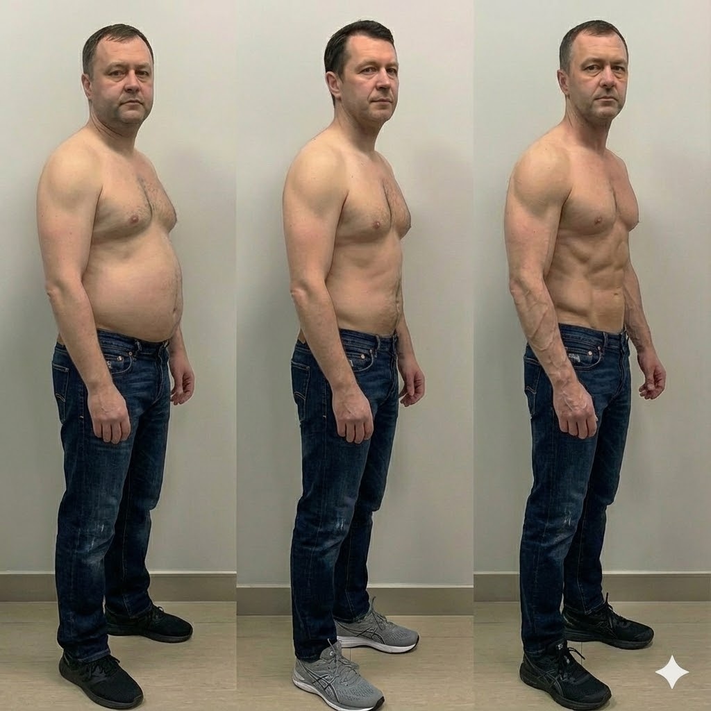 Результат 35 дней домашних тренировок 