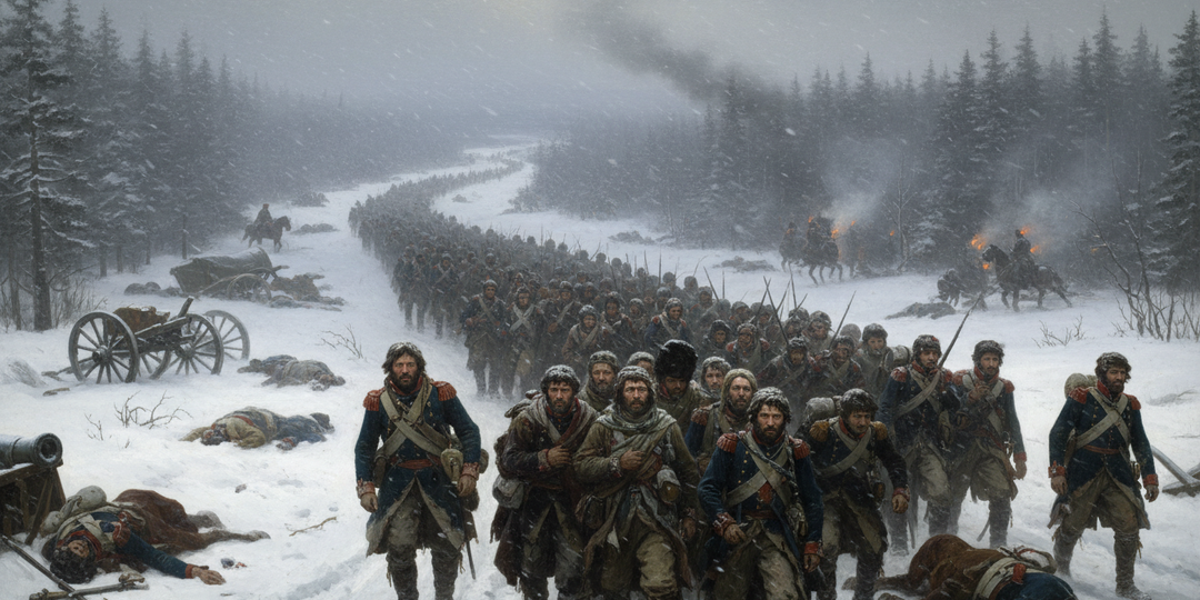 Отступление Наполеона: природа против армии или что-то еще?