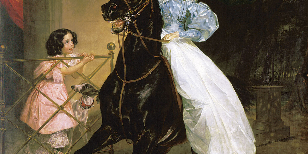 5 фактов о знаменитой картине Карла Брюллова «Всадница»: кто послужил моделью и кто заказал полотно.