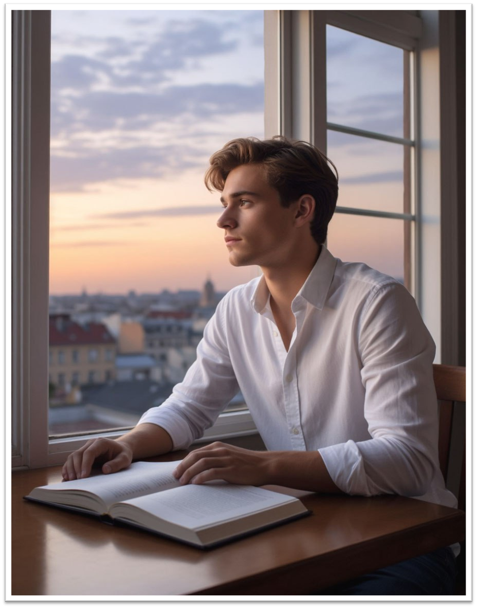 Миг понимания Истины. Сгенерировано нейросетью, 2026, @МОД «Исток Руси»