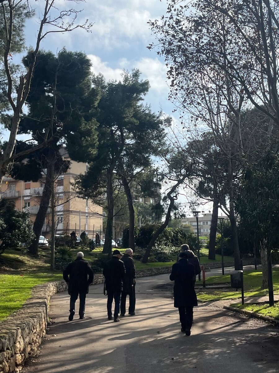 В парке Бари