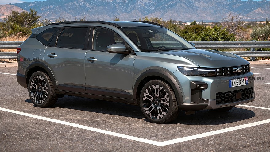    Рендер нового кроссовера Dacia