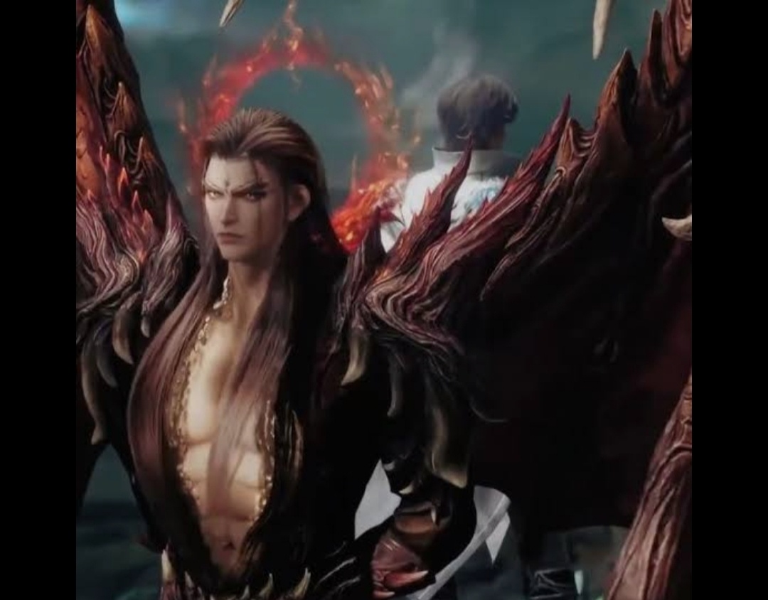 Ди Тянь. Кадр из аниме «Боевой континент 2»