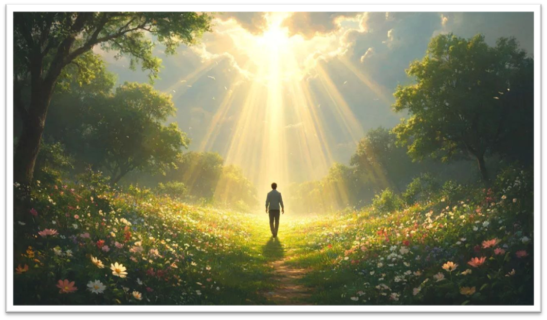 Путь познания и единения с Творцом. Сгенерировано нейросетью, 2026, МОД «Исток Руси»