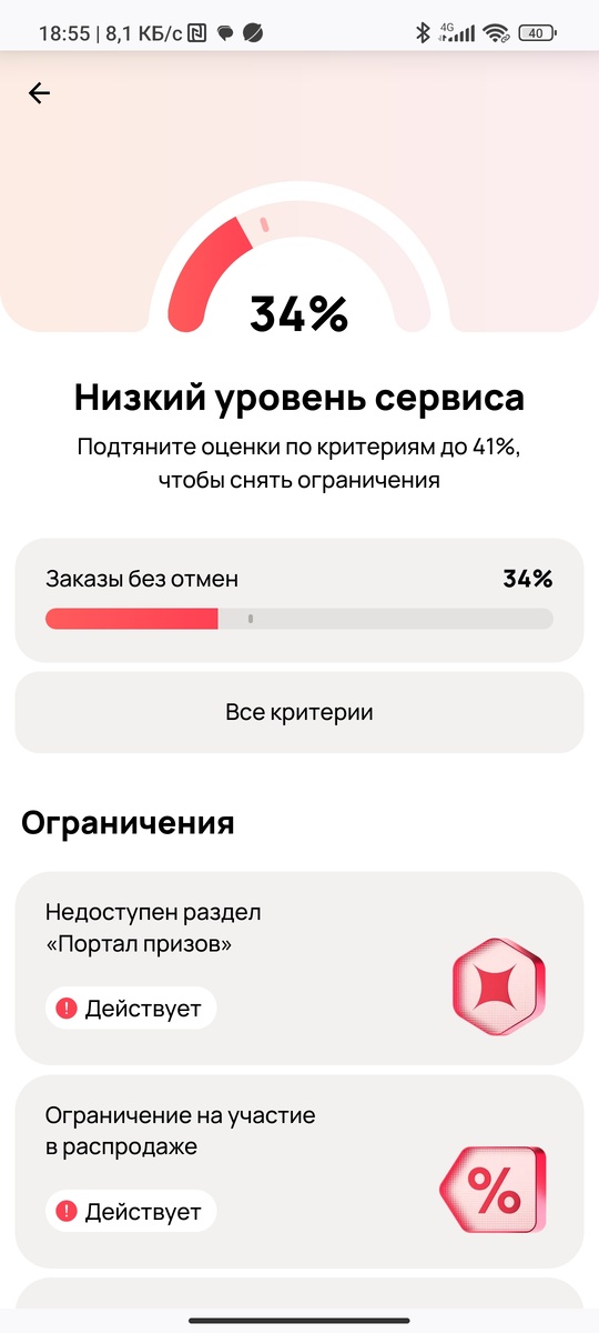 Уровень сервиса 