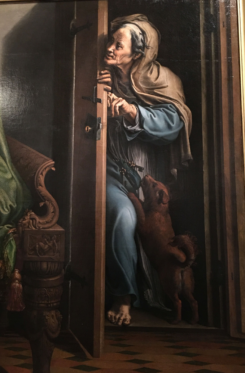 Джулио Романо Любовная сцена (фрагмент)