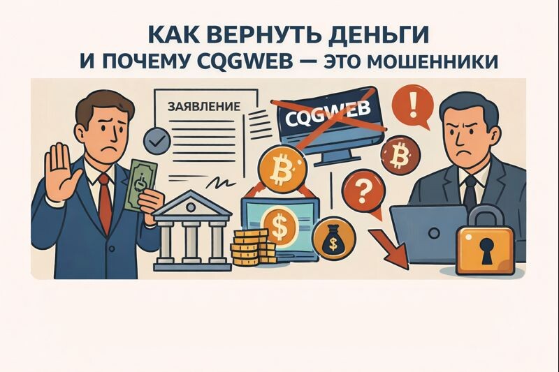 CQGWEB: как работает схема, люди теряют деньги и не могут их вывести