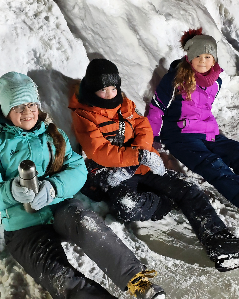 На катке. Фото из личного архива