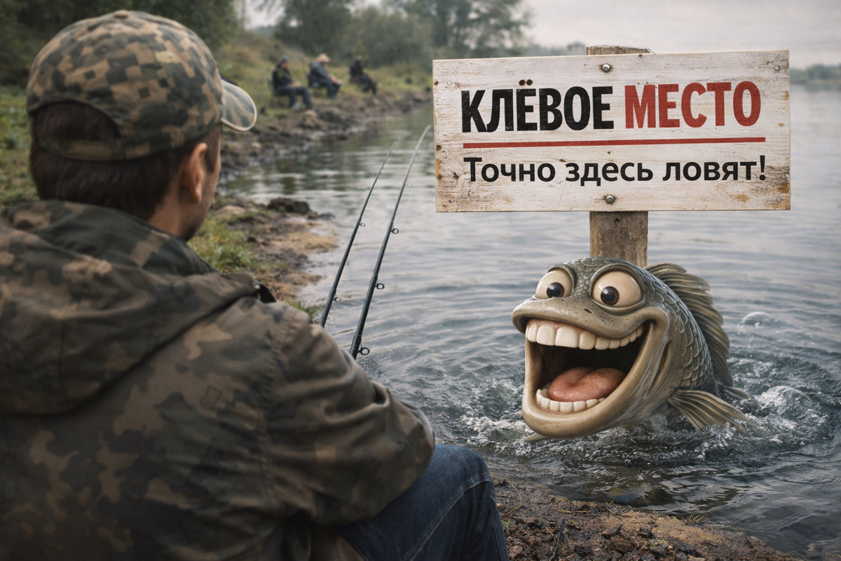 Почему новички ловят там, где рыбы уже нет