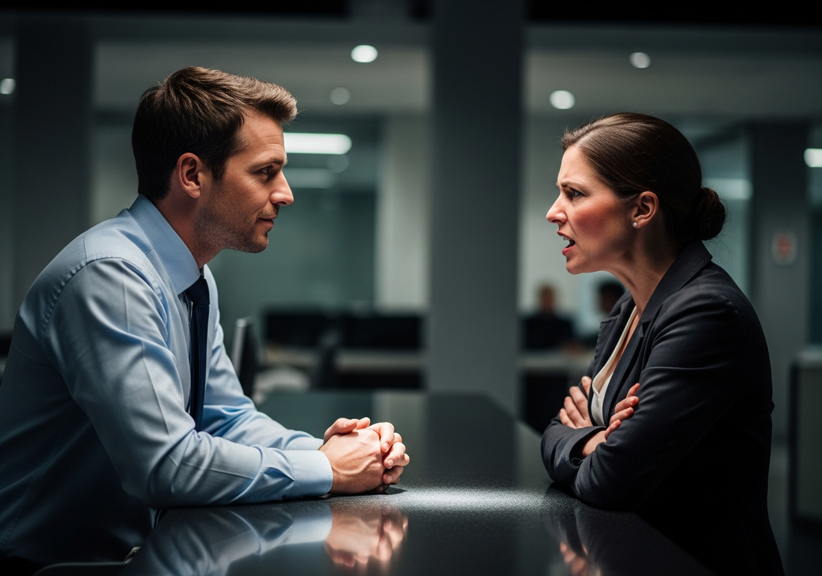 Менеджеры обсуждают ошибки в работец