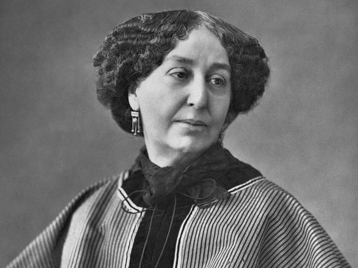 Жорж Санд (настоящее имя — Аврора Дюпен), ( 1804 – 1876 года г.)