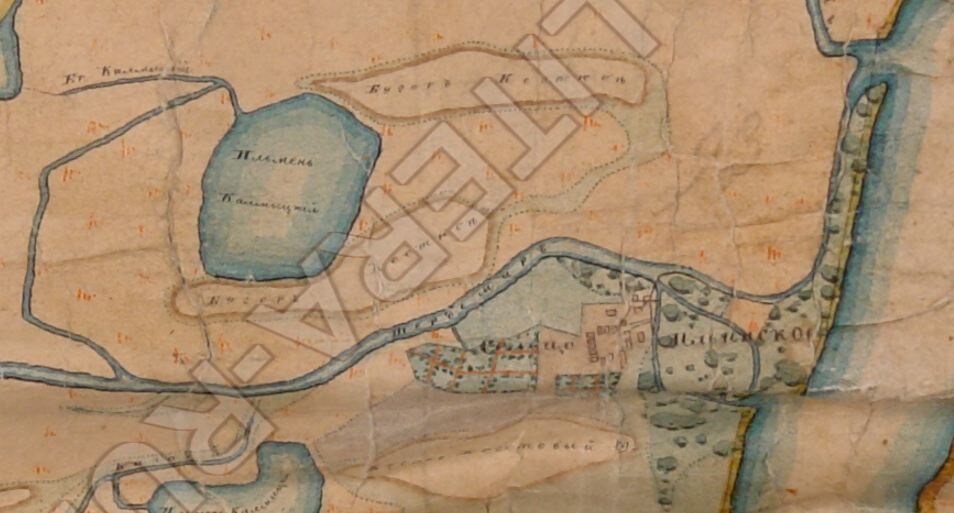 Карта 1798 года (Подробная)