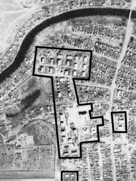 Спутниковый снимок Ильинки (1967)