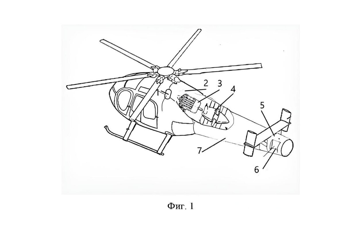   Концепт вертолёта без рулевого винта