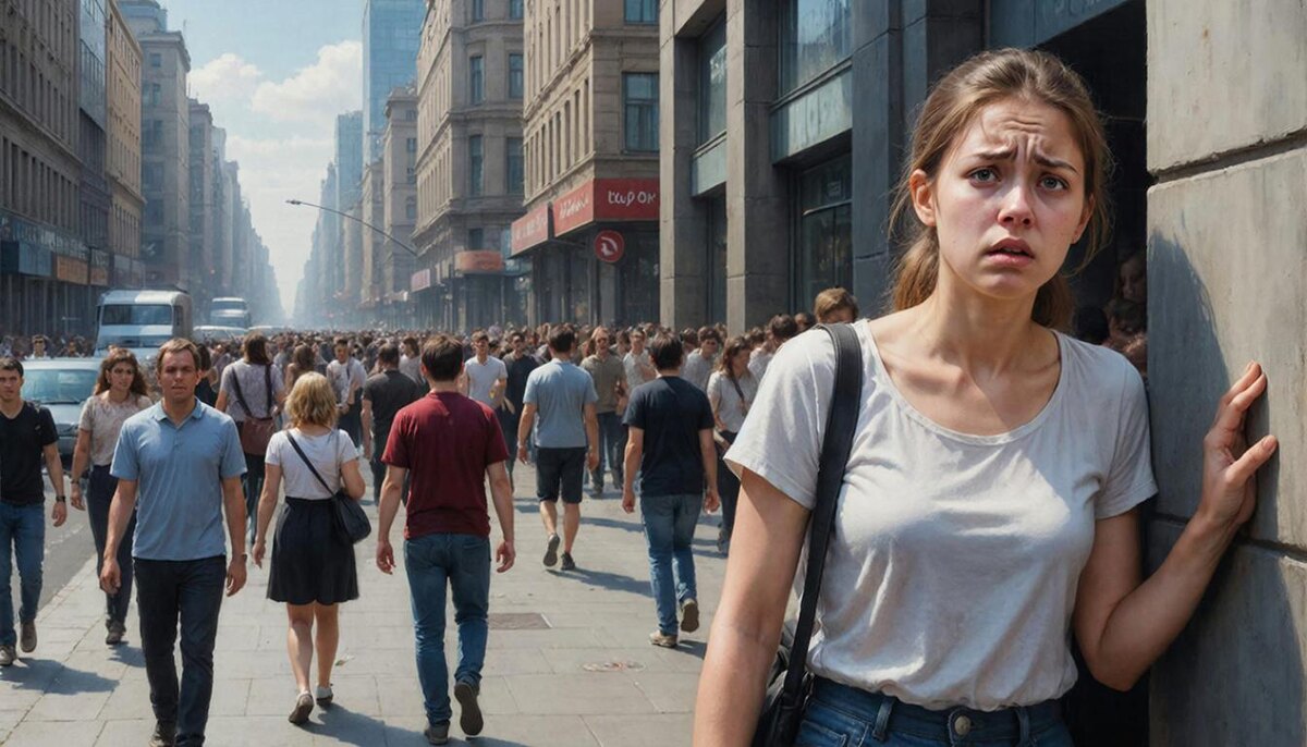 Паническая атака характеризуется приступами тревоги и страха