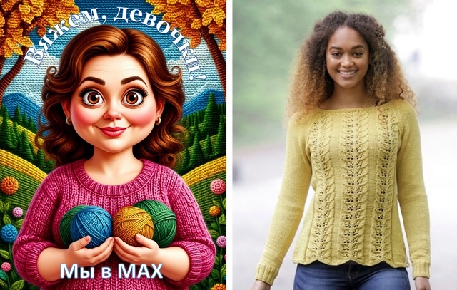 Джемпер от DROPS DESIGN