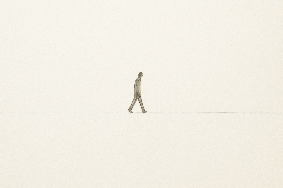 Остановка — это признание, что всё, к чему шёл, может оказаться не тем.