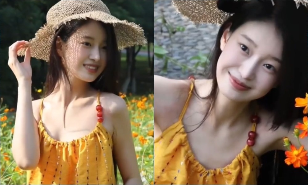 Актриса фильма "Скрытая любовь" Чжу Ло Нин