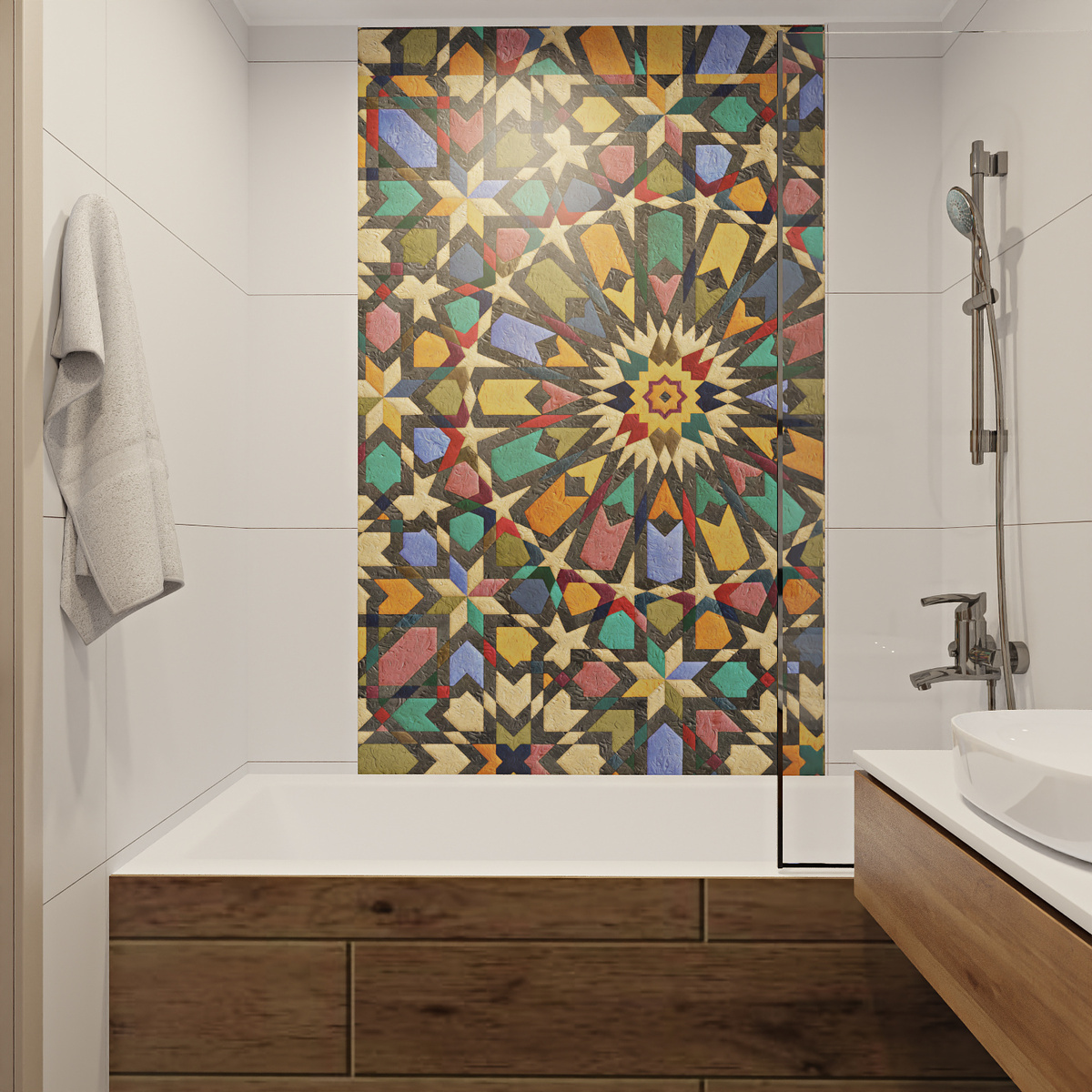  Первоначально согласованный вариант ванной комнаты