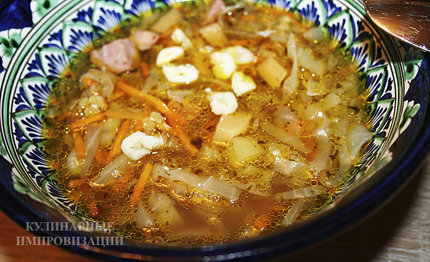 Капустняк. Шикарный суп, и это совсем не щи!