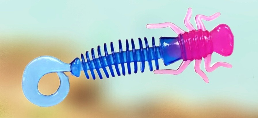 "Съедобная" силиконовая "крокозябра"