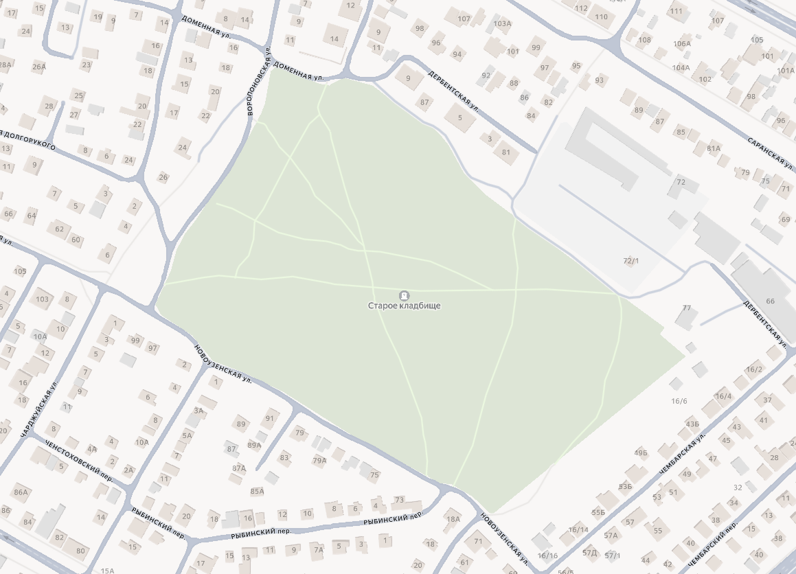 Взято с Яндекс.Карты